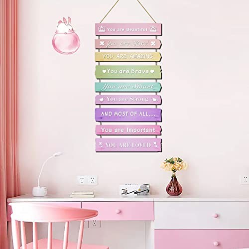 Room Decor for Teen Girls Aesthetic, Cute Bedroom Wall Decor for Baby Pink - Picture 7 of 8