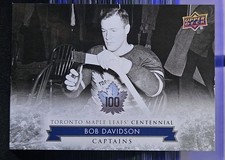 2017 Toronto Maple Leafs Centennial Bob Davidson 🚨🚨🚨 Captains