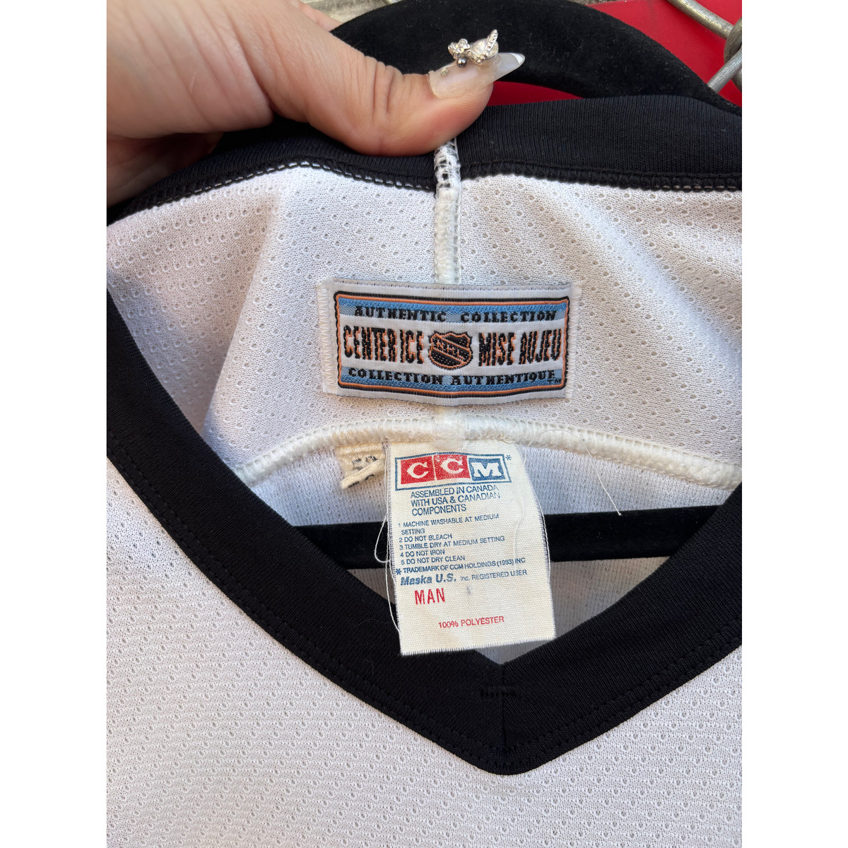 Boston Bruins Signed Hughes Jersey View 4