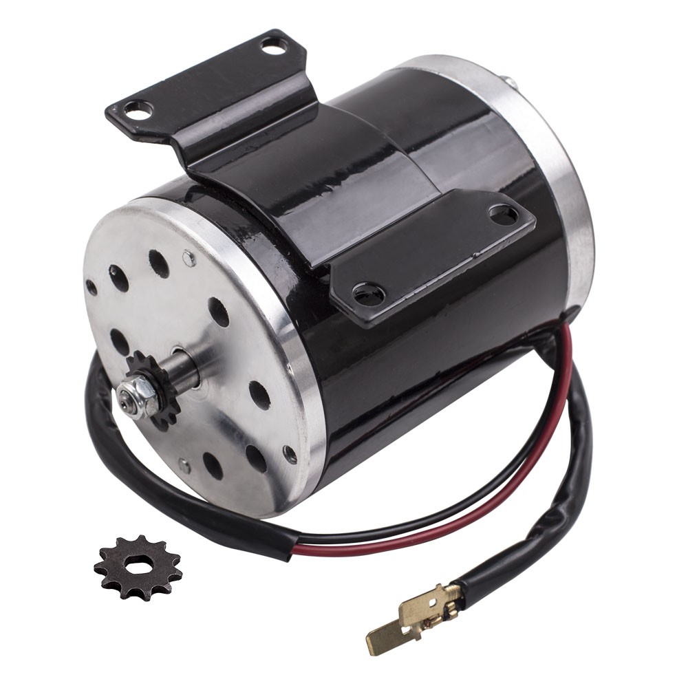 500W 24V DC Electric Motor 2500RPM Geared Motor for E-Bike Scooter Go Kart Mower