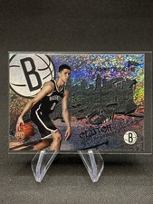 2025-26 Topps Basketball Egor Demin RC Clutch City Holo Foil Nets Rookie