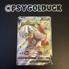 Rillaboom V Sv105/Sv122 Shining Fates: Shiny Vault Holo A18