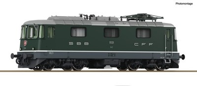 Roco 7520027 H0 AC E-Lok Re 4/4 grün Ep. IV SBB Sound AC