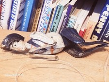 BEL GIOCATTOLO DA ARRAMPICATA VINTAGE 1890 LEHMANN LATTA LITHO USS OREGON MARINAIO