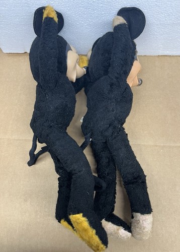 "Figuras de peluche vintage de Gund Mickey y Minnie Mouse de los primeros 20""" - Imagen 20 de 24