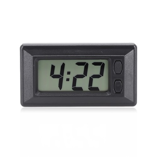 Portable LCD Digital Display Car Dashboard Clock and Calendar Classic Style - Picture 7 of 12