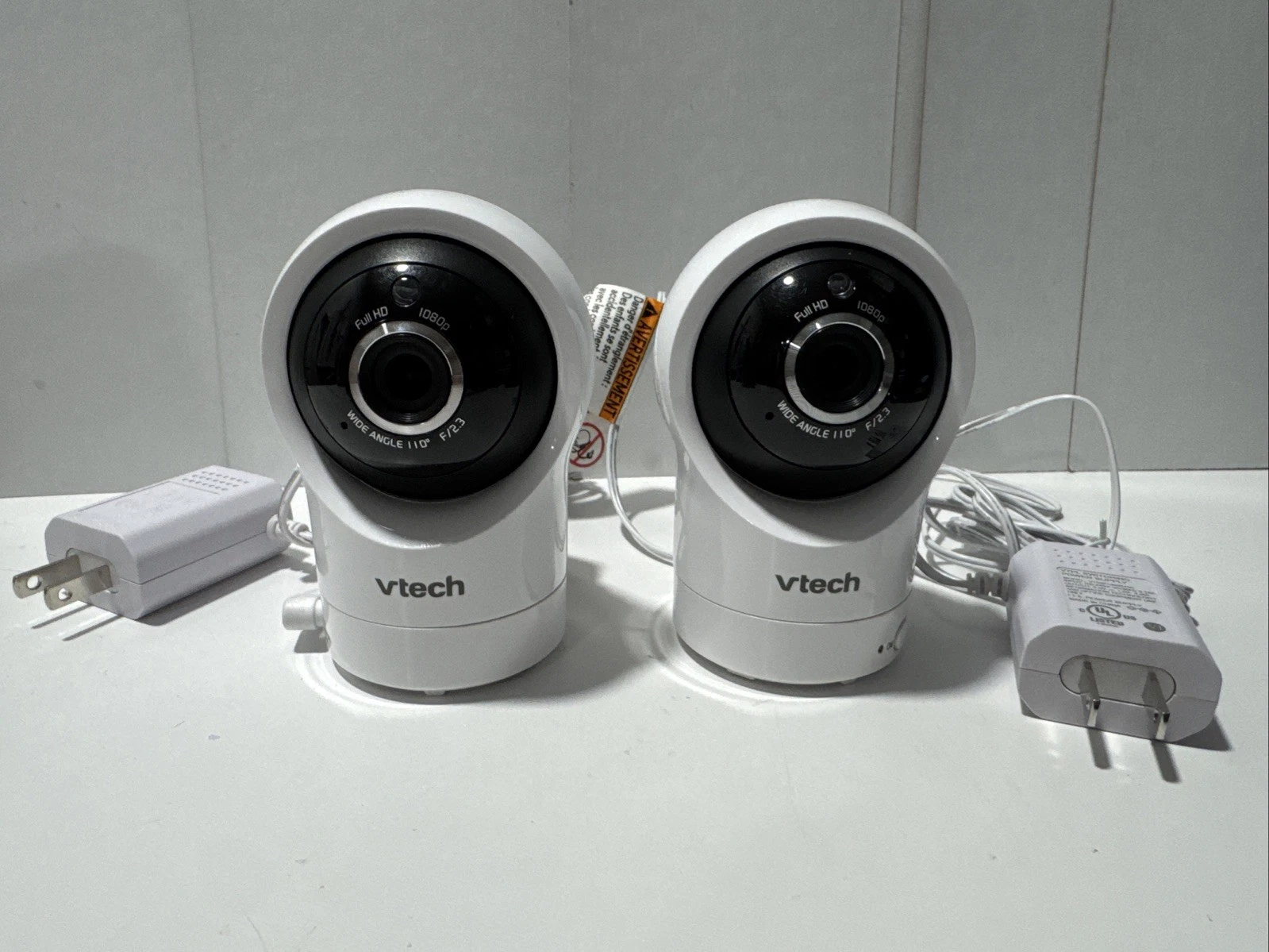 SET 2 Vtech RM7764-2HD BU Add-On Camera Full HD 1080P Wi-Fi Baby Monitor Unit