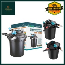 Pressurised Koi Pond Filter & UV Steriliser System 12000L PFC-12000