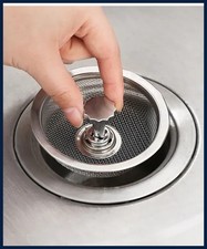 New Kitchen Water Sink Filter Sink Mesh Strainer Kitchen Stainless Steel Sink