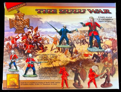Conte Collectibles - Zulu #1 New in Original Sealed Box - 54mm toy soldiers