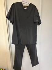 Dickies Men's Scrub Set - M/SS - Charcoal