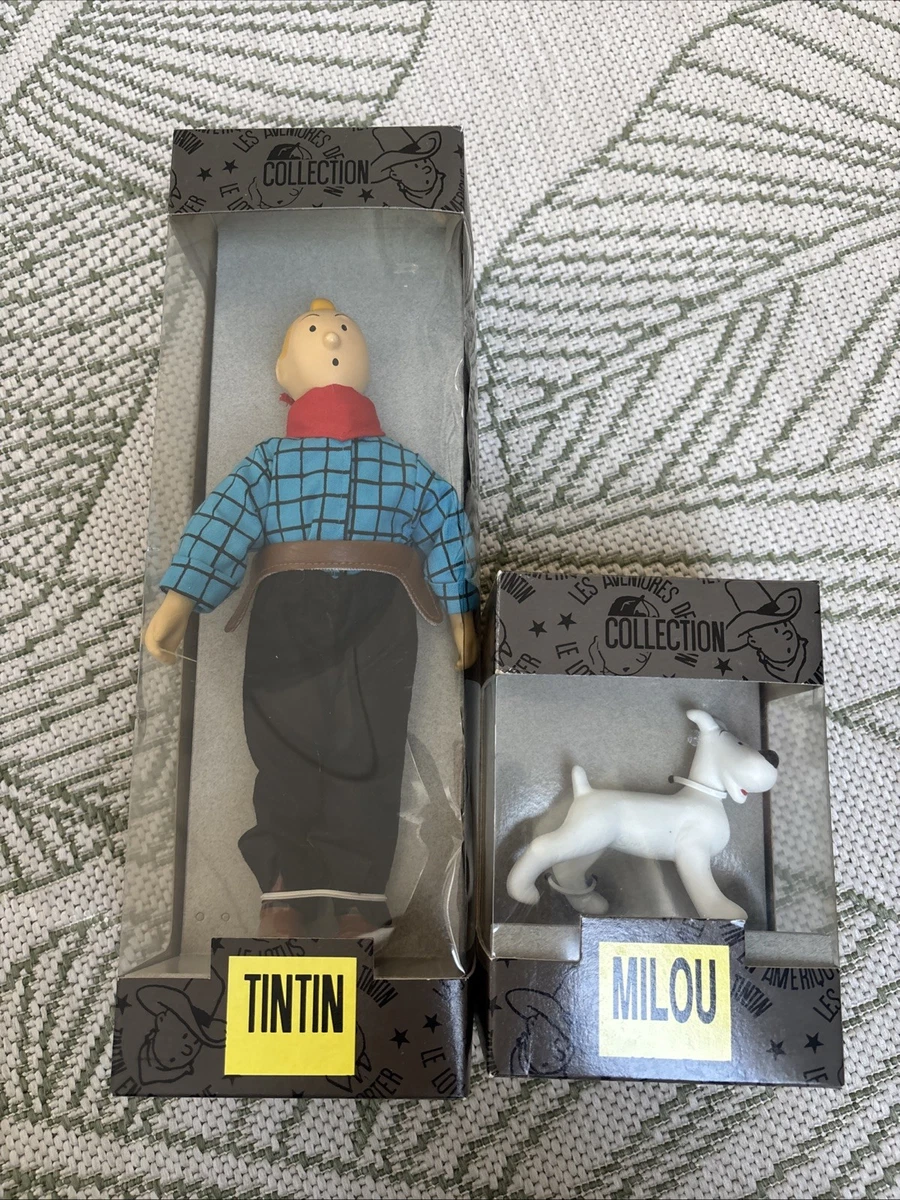 Figurine Tintin En Porcelaine Mate – Moulinsart – Édition Limitée Avec Certificat – Hauteur 12,5 Cm
