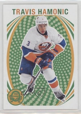 2013-14 O-Pee-Chee Retro Travis Hamonic #242 0m8e
