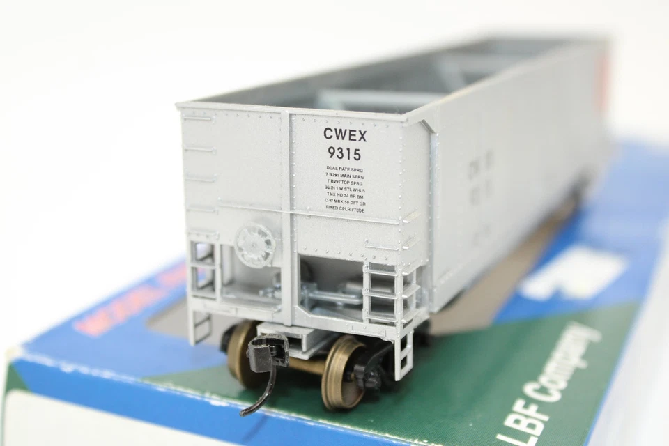 LBF HO Scale CWEX Power NWR Aeroflo Coalporter Hopper Car #9315 - Image 3 of 4