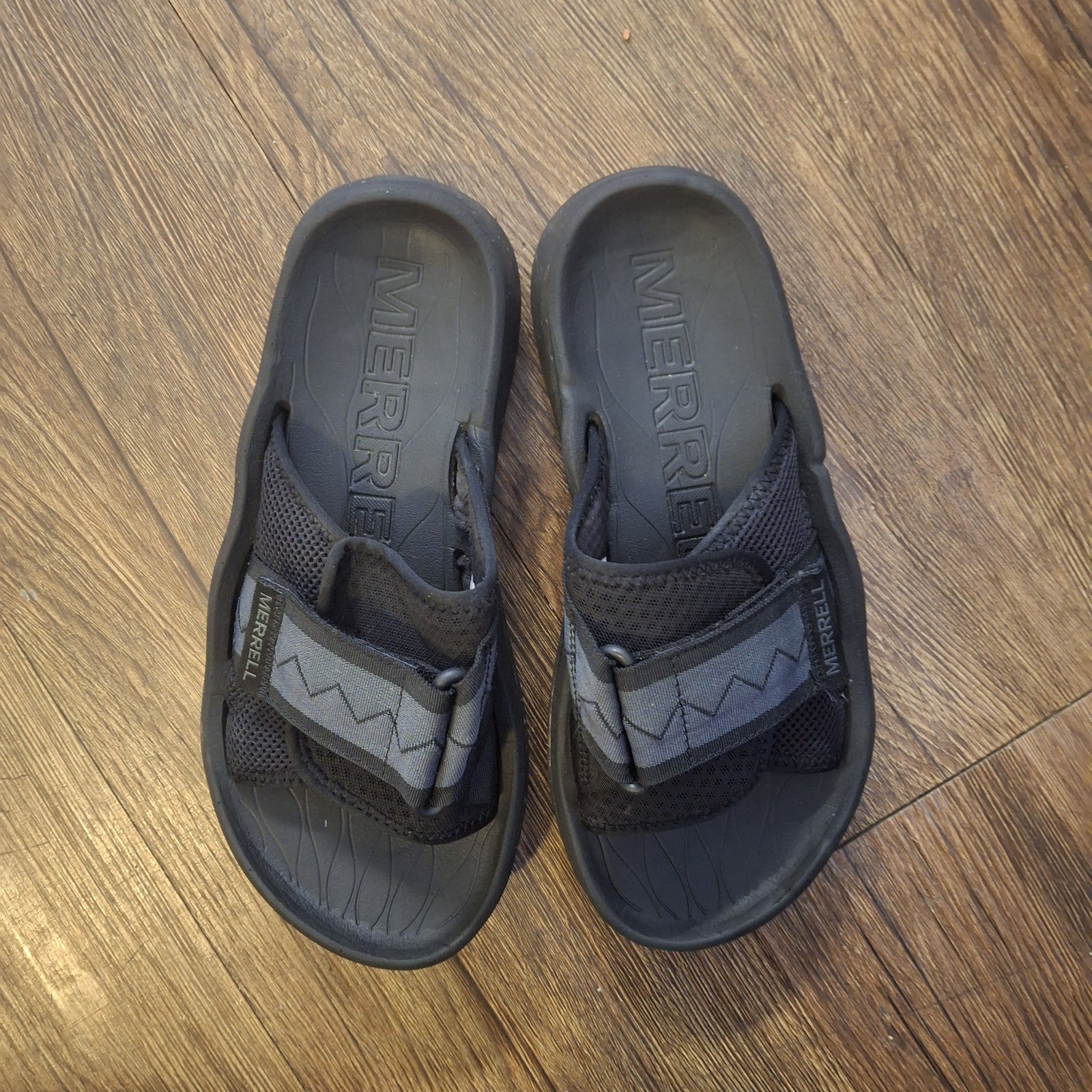 Merrell sandali donna slide neri capanna ultra slip on casual J005886 taglia 10