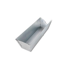 Warner Galvanized Steel Mud Pan 3.5 in X 4 in...