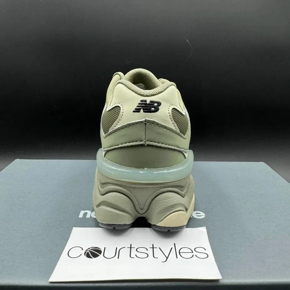 New Balance 9060 Dark Olivine Green GC9060GD GS & Women's Size New Fast Shipping - Image 4 of 4