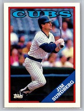 1988 Topps Jim Sundberg #516 Cubs Gold Glove Catcher MLB Baseball Card