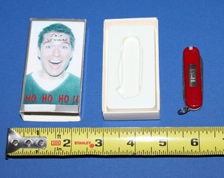 Angel cast crew Christmas gift Swiss Army Knife no prop Buffy the Vampire Slayer