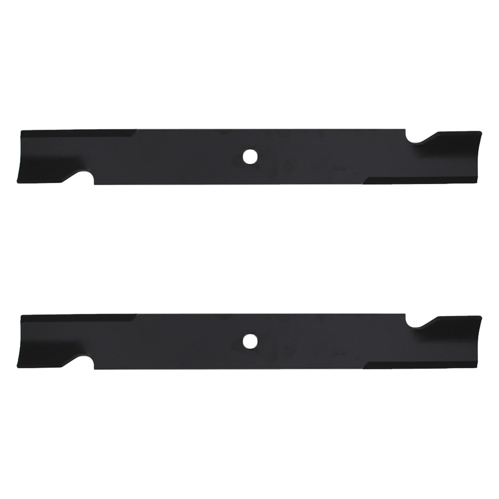 A-B1DC1501 Qty 2: Notched High Lift Mower Blade Fits Dixie Chopper 60
