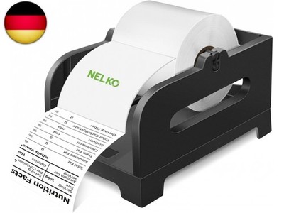 Nelko Etikettenhalter, Thermoetikettenhalter für Rollen und 
