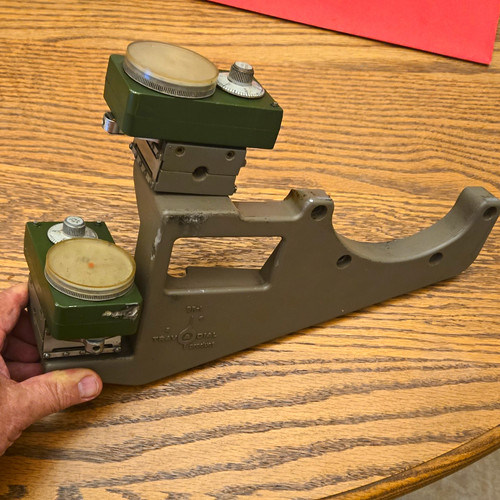 Trav-A-Dial BR-1 Dual Dial Indicator Inspection Fixture/Gage