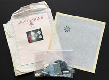JBW Designs Watercolour Ornaments Kit Kreinik Caron Needlepoint Canvas Christmas