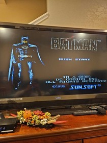 Batman Returns & Batman the Video Game Bundle NES TESTED Lot of 2