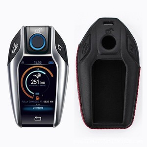 ontto Car Key Fob Case Cover Fit for BMW Display 5 Series 7 G01
