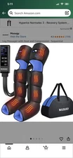 Leg Massager with Heat and Compression : Sequential Compression Boots