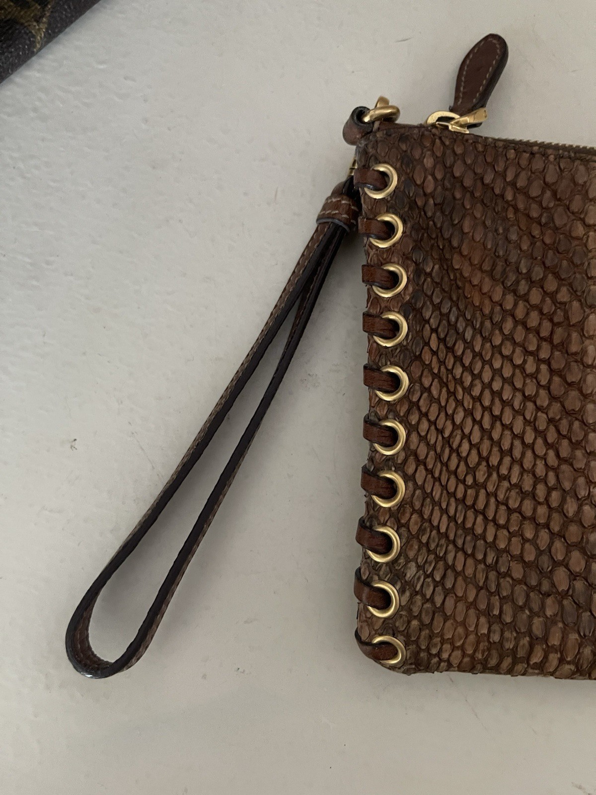 PRADA Pitone Python Gorgeous  Clutch Purse - image 5