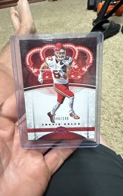 2017 Panini Preferred - Crown Royale Travis Kelce #51 Pink /249