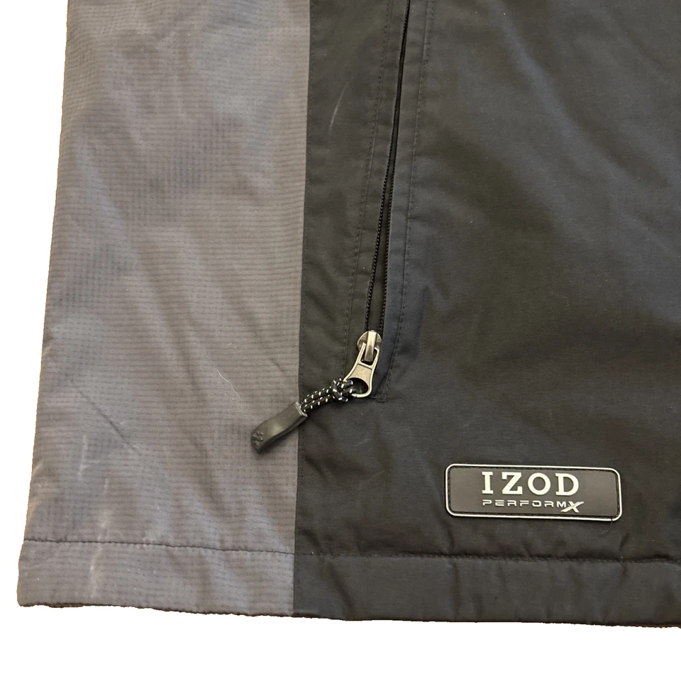 Izod PerformX Reversible Full Zip Vest Men’s Classic Black Gray Golf Xl - Image 3 of 4