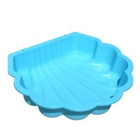 Sand & Wasser Muschel Wassermuschel TüRkis 1-Teilig Sandkasten Sandmuschel Blau