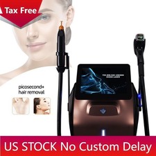 2 In 1 808nm Diode Laser Hair Removal  Pico Laser Tattoo removal Machine 6bar