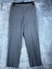 Banana Republic Hayden Pants Womens 4 Charcoal Stretch Performance Straight Leg