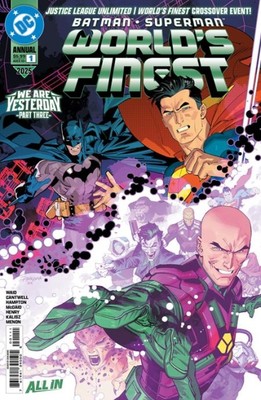 BATMAN SUPERMAN WORLDS FINEST 2025 ANNUAL #1 (ONE SHOT) CVR A DAN MORA CONNECTIN