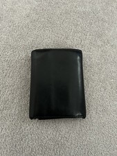 Portefeuille Ted Baker triple pli en cuir marron foncé