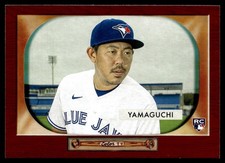 2020 Topps Archives 1955 Bowman Shun Yamaguchi Rookie Toronto Blue Jays #B55-17