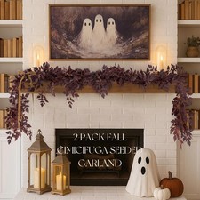 Fall Decorations for Home - Fall Decor - Fall Deals Set of 2 6 Ft Plum Cimici...