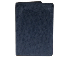 Louis Vuitton Epi Leather Midnight Blue Wallet Pocket Organizer Card Holder
