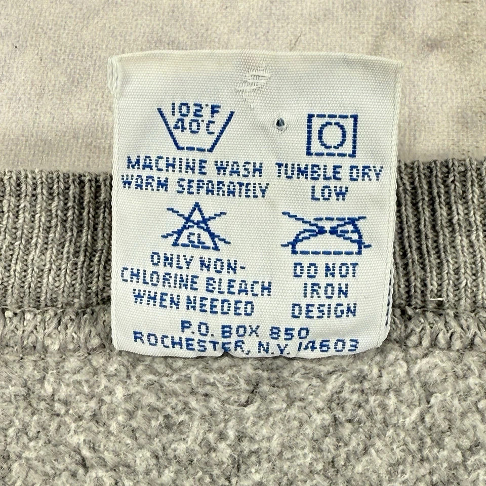 Sudadera Vintage Champion Tejido Inverso L Radford University Fútbol Hecha en EE. UU. Foto 4 de 4