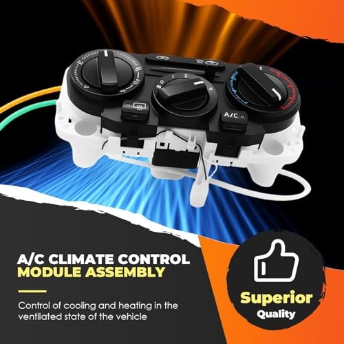 599-216 A/C HVAC Climate Control Module Panel Assembly Compatible with Versa 