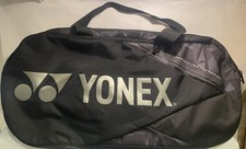 Beautiful YONEX Performance 2 Tennis Racquet Bag Very Clean Black Silver