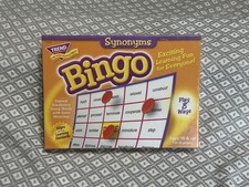 TREND Synonyms Bingo - Educational  Fun Synonyms Bingo
