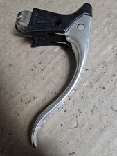 80s Modolo Flash ONE brake lever, Non-Aero, drilled, silver, NO hoods