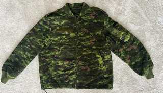 Canadian military army CADPAT fleece jacket Large Tall 7044