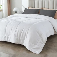 Hitime All Season Soft Duvet Insert Quilted Down Alternative Comforter Insert