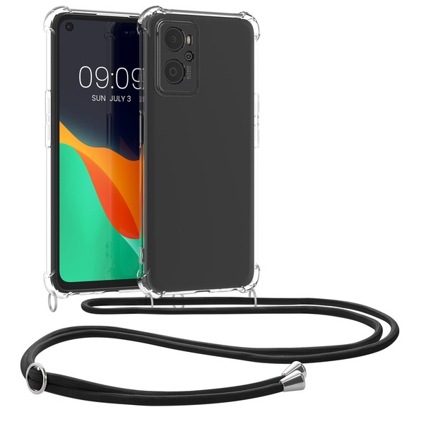 HüLle FüR Oppo A76 A96 Mit UmhäNgekette Handy Cover Case SchutzhüLle Backcover-image