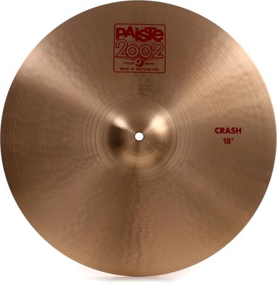 Paiste 18'' 2002 Crash Cymbal Cymbal